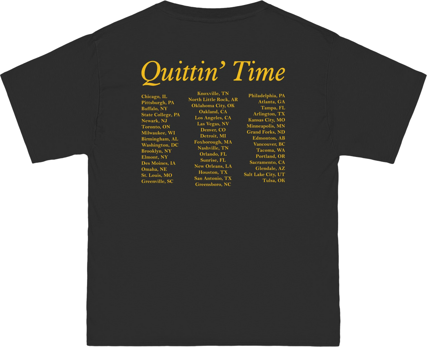 Guitar Tour Tee